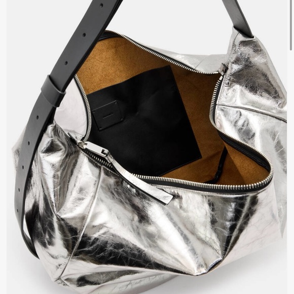 Allsaints -Madea oversized leather hobo - Picture 7 of 11